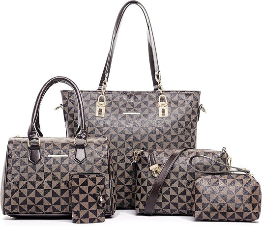 2E-youth Designer Purses and Handbags for Women Satchel Shoulder Bag Tote Top Handle Bag