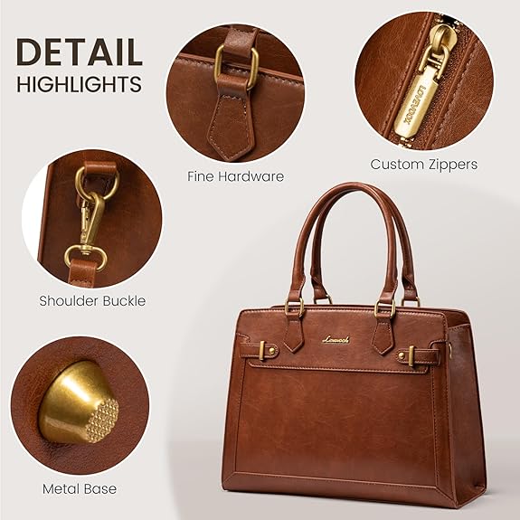 LOVEVOOK Purses and Handbags for Women, Tote Shoulder Bag Satchel Black Purse and PU Leather Top Handle for ladies