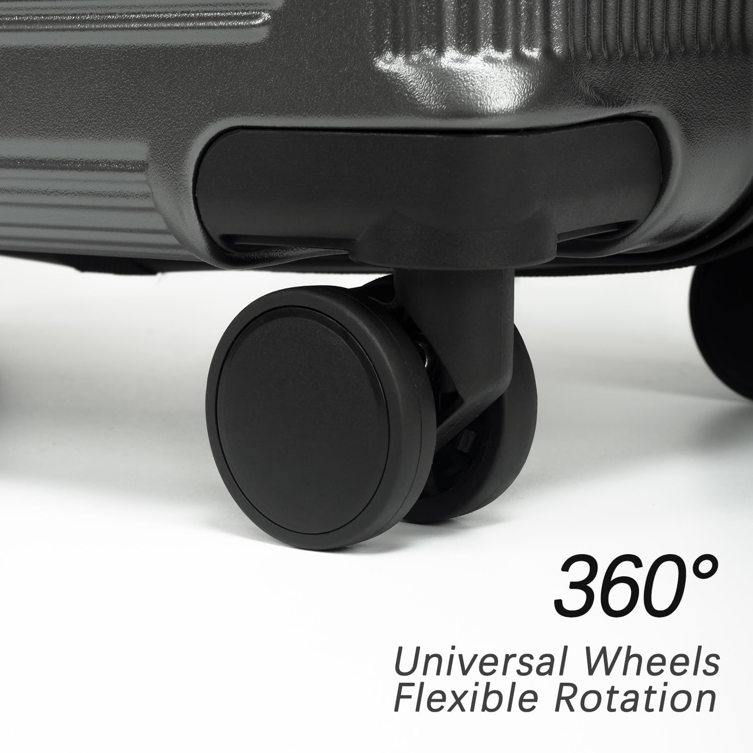 3-Piece Lightweight Luggage Set with TSA Lock, 20/24/28 Inch Expandable Hardshell Spinner Suitcase - 360° Silent Wheels for International Travel