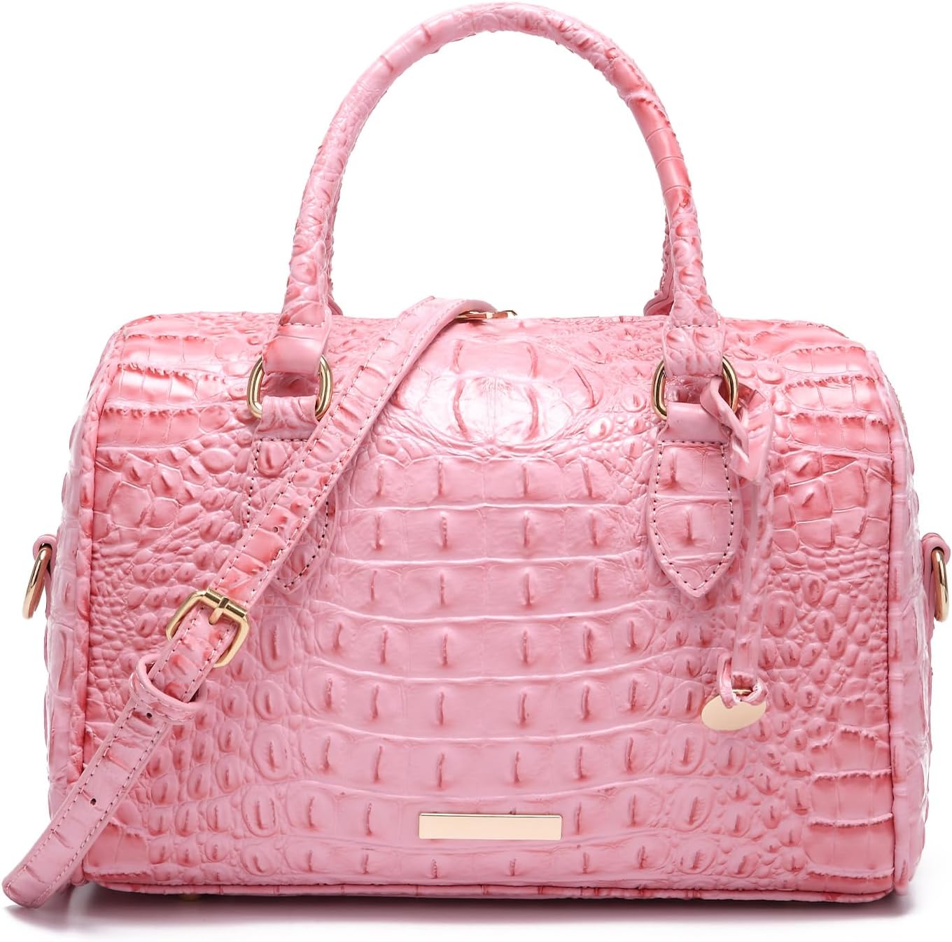 Makcr Joacbv Top-Handle Crocodile Purses For Women Crossbody Leather Bags Trendy Large Capacity Tote with Shoulder Strap