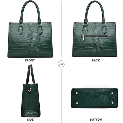 CHICAROUSAL Crossbody Purses and Handbags for Women PU Leather Tote Top Handle Satchel Shoulder Bags