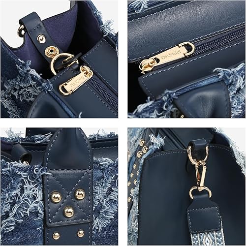 Dasein Purses Handbags for Women Tote Wallet Set Top Handle Satchel Shoulder Hobo Bag 3pcs