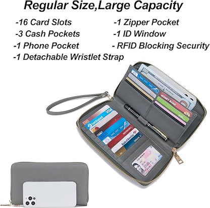 Qiyuer Satchel Purses For Women Top Handle Bag Purse And Wallet Set Work Tote Bags 2pcs